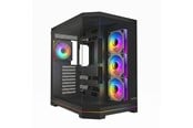 Kabinet - DUTZO C831 Panorama ARGB - Kabinet - Miditower - Sort - C831_PTG_ARGB-B