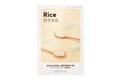 Ansigtspleje - Missha Airy Fit Sheet Mask - Rice - 1 pcs - 8809581454804