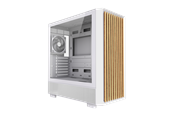Kabinet - DUTZO C740 Airflow Wood - Kabinet - Miditower - Hvid - C740_AIR_WOOD-W