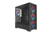 Kabinet - DUTZO C740 Airflow ARGB - Kabinet - Miditower - Sort - C740_AIR_ARGB-B