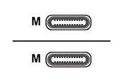 USB kabel - dbramante1928 re-charge - USB-C cable - 24 pin USB-C to 24 pin USB-C - 1.5 m - CB20CCPI7206