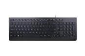 Tastatur - Lenovo Essential - keyboard - QWERTY - Norwegian - black Input Device - Tastatur - Norsk - Sort - 4Y41R64658