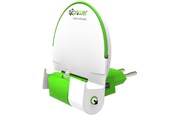 Powerbank - Q2Power Dock and charge powerbank EU lightning Powerbank - Hvid - 2000 mAh - 3,200130