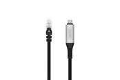 Netværkskabel - DIGITUS USB-C 3.2 Gen1 to RJ45 Adapter - 2m - Sort - AK-300601-020-S