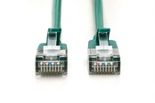 Netværkskabel - DIGITUS CAT 6A F-FTP Slim Patch Cord - 0.5m - Grøn - 0.5 meter - DK-1632-A-005S-G