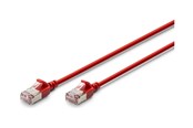 Netværkskabel - DIGITUS patch cable - 1.5 m - red - Rød - 1m - DK-1632-A-015S-R