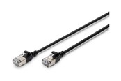 Netværkskabel - DIGITUS patch cable - 2 m - black - Sort - 2m - DK-1632-A-020S-BL