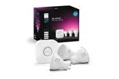Smart Home - Philips Hue GU10 3-pack + Bridge Starter Kit - White & color ambience - 929003666512