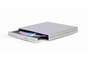 Optiske Drev (DVD / BR / Floppy) - Gembird DVD-USB-021-SV - Ekstern - DVD-RW (Brænder) - USB 2.0 - Sølv - DVD-USB-021-SV