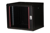 Rack skabe - Equip Pro Mount - rack - 600x450 mm with glass door removable and lockable panels assembled - 9U - EPM-09-6045-B-CBAA