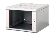 Rack skabe - Equip Pro Mount - rack - 600x600 mm with glass door removable and lockable panels assembled - 7U - EPM-07-6060-G-CBAA