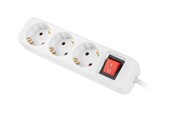 Strømkabel (ekstern) - Lanberg - power strip - with circuit breaker - 2500 Watt - PS1-03F-0150-W