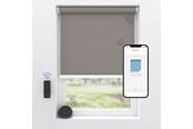 Smart Home - MotionBlinds Wireless Electric Black-Out Rollerblind 150x190cm - Grey - 2019206