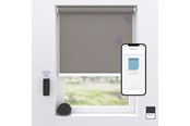 Smart Home - MotionBlinds Wireless Electric Black-Out Rollerblind 150x190cm - Grey - 2019206