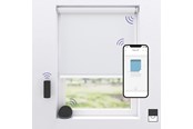 Smart Home - MotionBlinds Wireless Electric Black-Out Rollerblind 150x190cm - White - 2019202