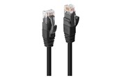 Netværkskabel - Lindy Premium patch cable - 1 m - black - Sort - 1m - 45432