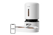 Katte - Petlibro Granary Camera Food Dispenser with Double Bowl 5L White - PL-AF203-36W