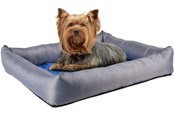 Hunde - FLAMINGO - Cooling basket with gel  50 x 40x 8.5 cm - 5400585117554