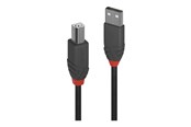 USB kabel - Lindy Anthra Line - USB cable - USB to USB Type B - 10 m - 36677