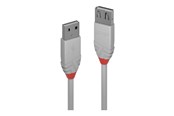 USB kabel - Lindy Anthra Line - USB extension cable - USB to USB - 20 cm - 36710
