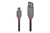 USB kabel - Lindy Anthra Line - USB cable - USB to mini-USB Type B - 3 m - 36724