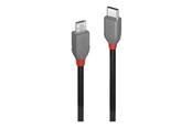USB kabel - Lindy Anthra Line - USB-C cable - 24 pin USB-C to Micro-USB Type B - 50 cm - 36890