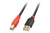 USB kabel - Lindy - USB cable - USB to USB Type B - 10 m - 42761