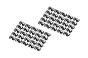 Netværkskabel - DIGITUS cable colour coding clips - for patch cable - A-CC-BL