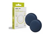 Mobil - Andet Tilbehør - Mobile Origin Airtag Sticker Mount A2 - 2 pack - blue - MO-ATS-BLU