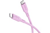 USB kabel - Pro USB-C <-> USB-C - PD 60W - 1.5m - Pink - USB Cable - 4040849777462