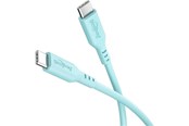 USB kabel - Pro USB-C <-> USB-C - PD 60W - 1.5m - Turkis - USB Cable - 4040849777448