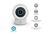 Netværkskamera - Nedis SmartLife udendørskamera Wi-Fi Spotlight 3MP Full HD 1296p IP65 Cloud Storage (mulighed) / microSD (ikke inkluderet) / Onvif 5 V DC Med bevægelsessensor Nattesyn Hvid - WIFICO14CWT