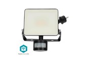 Smart Home - Nedis Smartlife udendørs lys Bevægelsesføler 1620 lm Wi-Fi 20 W Varm til kølig hvid 3000 - 6500 K Aluminium Android™ / IOS - WIFILOFS21FBK