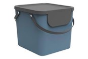 Rengøring - rotho Albula - recycling bin - 40 L - plastic - horizon blue - 1034406161WS