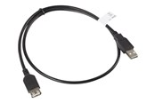 USB kabel - Lanberg - USB extension cable - USB to USB - 70 cm - CA-USBE-10CC-0007-BK
