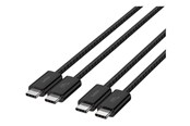 USB kabel - Belkin BoostCharge - USB-C cable - 24 pin USB-C to 24 pin USB-C - 1.5 m - BBD008HQ05BK2PK