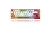 Tastatur - REDRAGON K677WLR-RGB-PRO Rammus keyboard - Gaming Tastatur - Amerikansk engelsk - Hvid - K677WLR-RGB-PRO