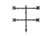Skærmholder - Gembird Adjustable desk 4-display mounting arm - MA-D4-01
