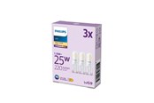 Lyskilder - Philips LED pære 220lm 1,9W/827 (25W) 3-pak G9 - 929003790593