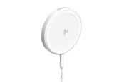 Mobil - Adaptere & Opladere - Unisynk Qi2 Magnetic Wireless Charger 15W - 2m - White - 10438