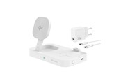 Mobil - Adaptere & Opladere - 4smarts Trident wireless charging stand - Qi2 - + AC power adapter - 24 pin USB-C - 25 Watt - 540998
