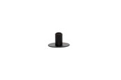Boligindretning - Asp-Holmblad Metal lysestage sort - 71573