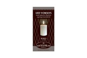 Boligindretning - Asp-Holmblad LED-Voks bloklys - 99505