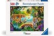 Puslespil - Ravensburger Tigers in the Oasis 500p - 12001384