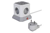 Strømkabel (ekstern) - BlitzWolf EC1 Extender 4xAC 2xUSB-A 2xUSB-C - BW-EC1