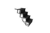 Hunde - Nordic Paws - Folding Dog Stair - Black - 700024101246