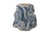 Boligindretning - Bloomingville Creative Collection - Guxi Vase H19.5 cm - Blue Stoneware - 82057576