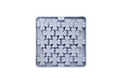 Hunde - Nordic Paws - Lickmat Flower - Grey - 20x20cm - 700024101242