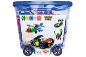 Konstruktionslegetøj - Clics Rollbox Building Blocks - Construction Set 25in1 - CB803