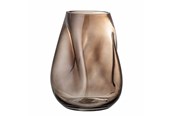 Boligindretning - Bloomingville - Ingolf Vase 26 cm - Brown Glass - 82048946